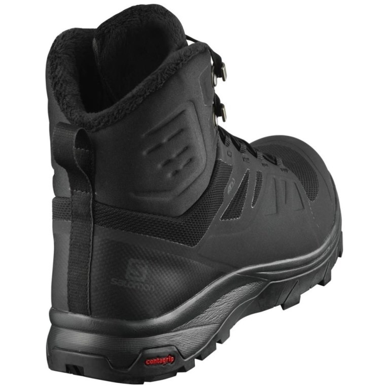 Botas de Inverno Salomon Outblast Thinsulate Climasalomon Impermeáveis Masculino Pretas | PT Q23401